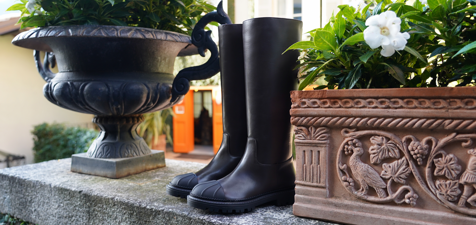Waterproof Black Boots