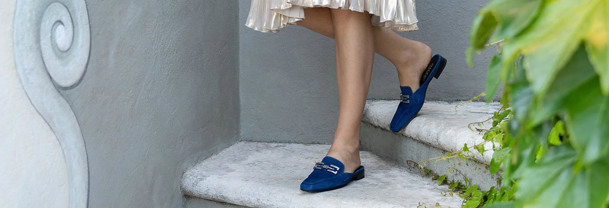 Women's Italian Leather Mules