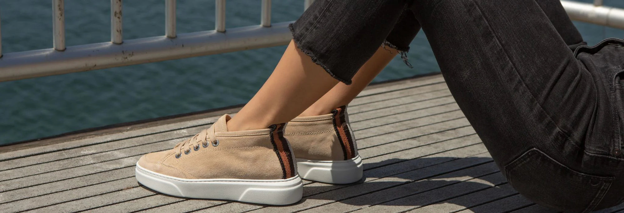 Women's Italian Leather Sneakers