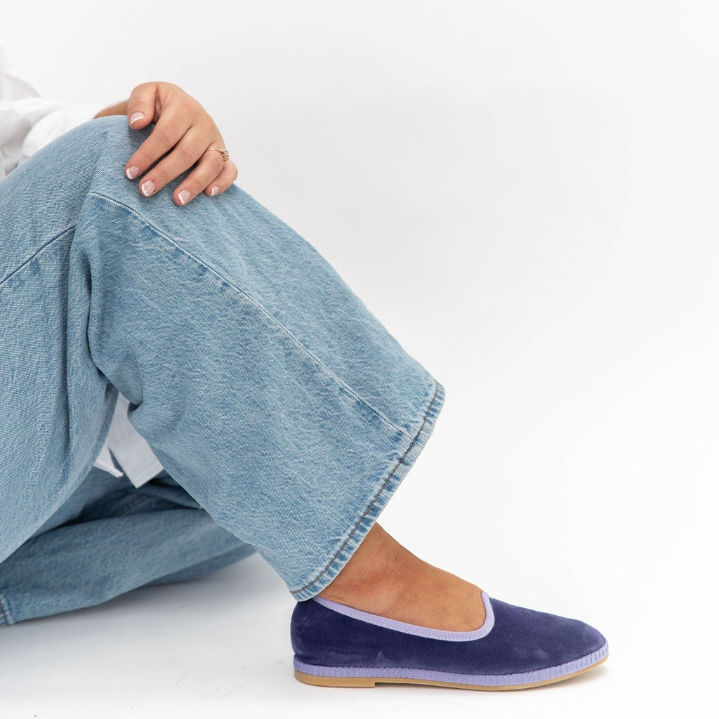 Allegra Flats Iris