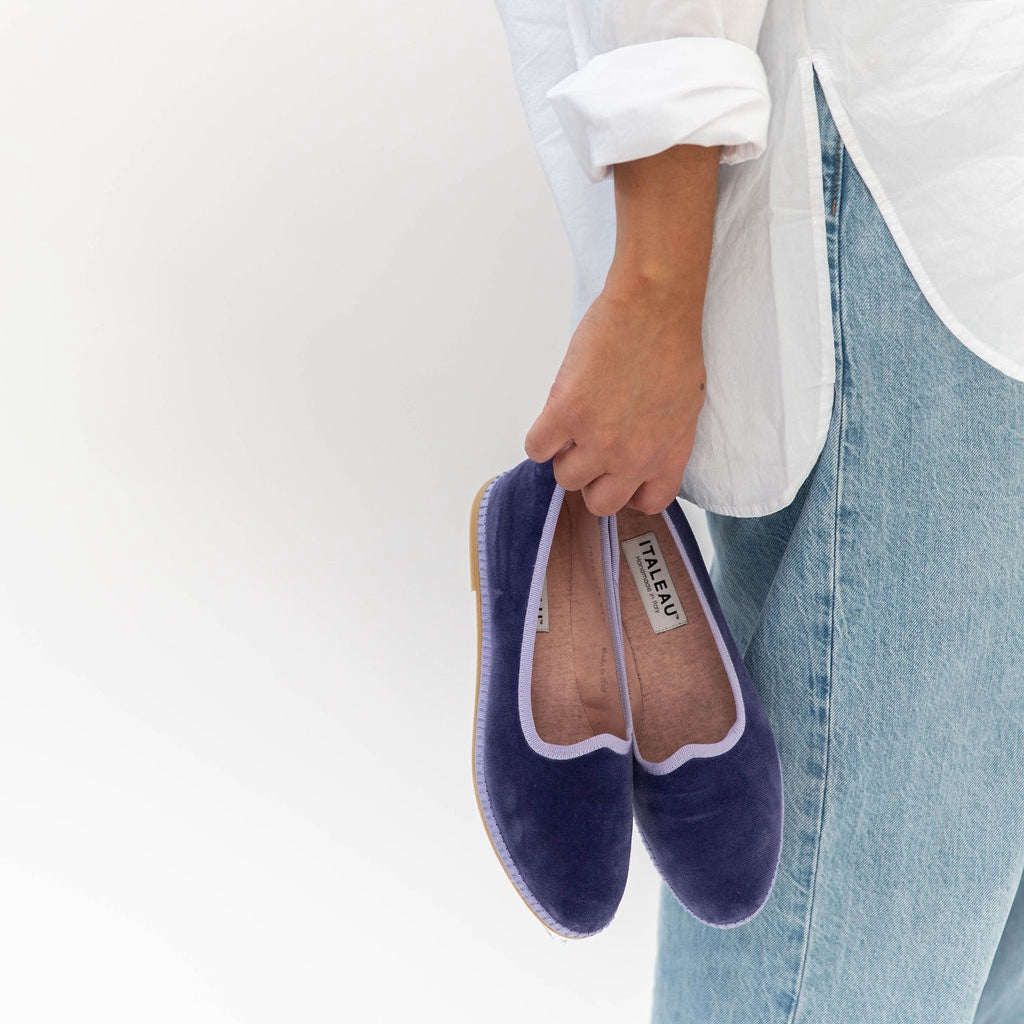 Allegra Flats Iris