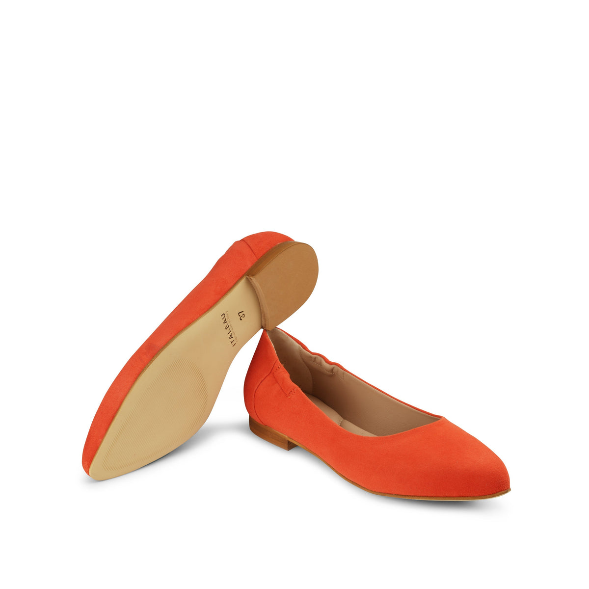 Mara Suede Ballet Flat Extended Sizes
