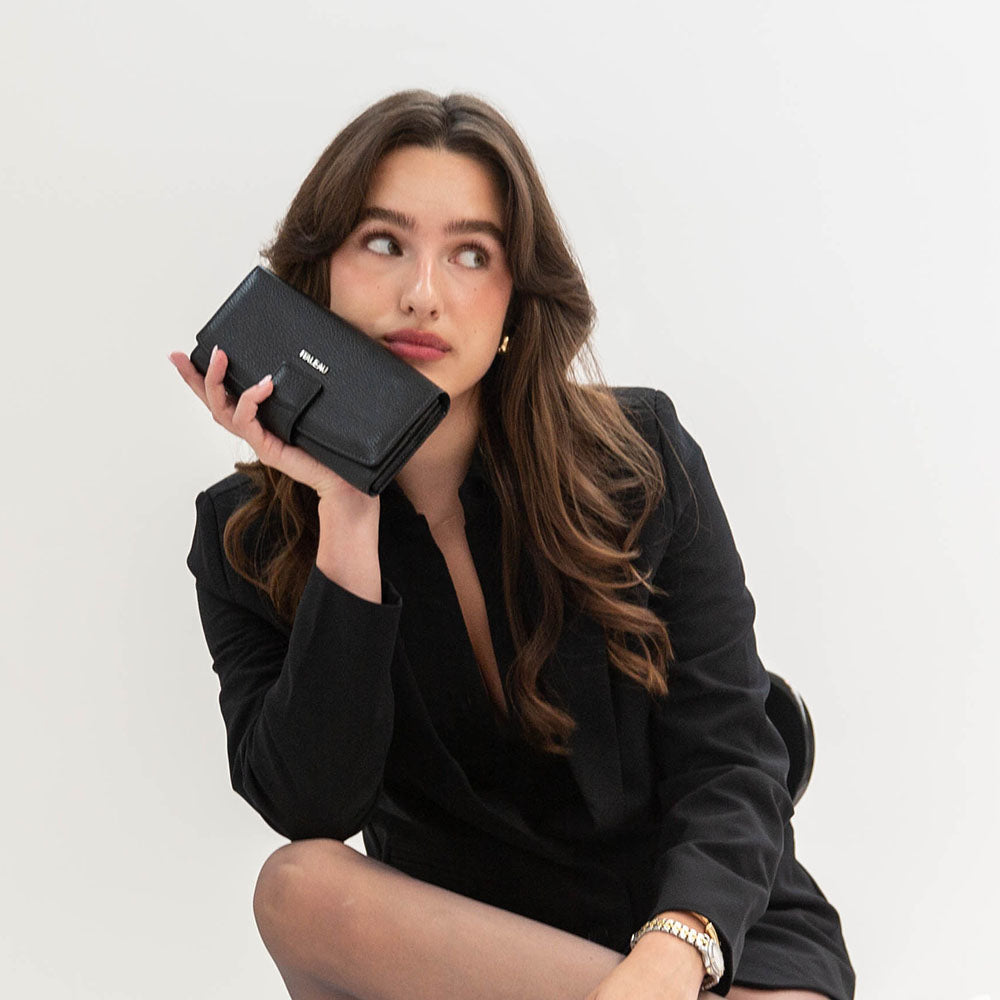 Irene Continental Wallet Nero