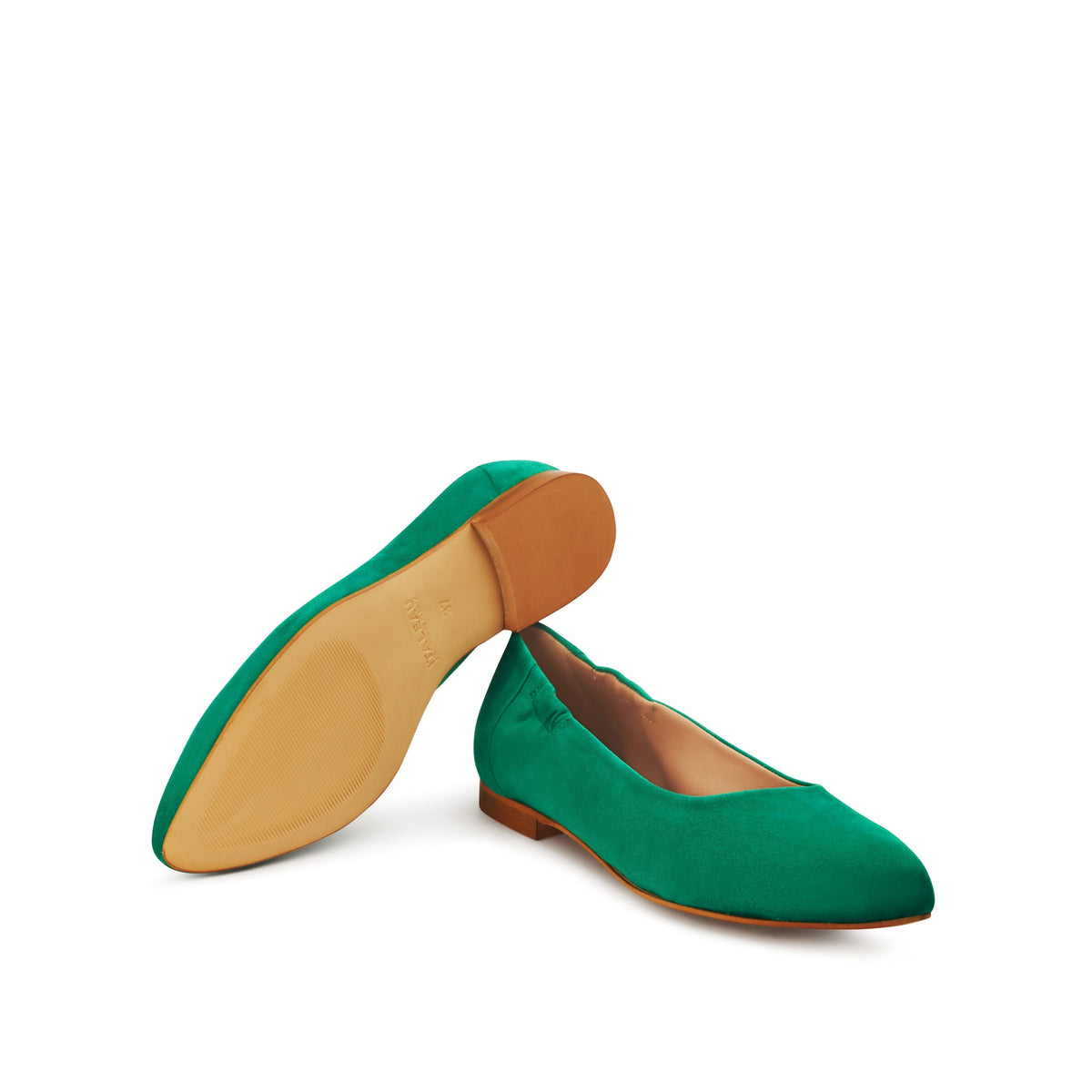 Mara Suede Ballet Flat Extended Sizes