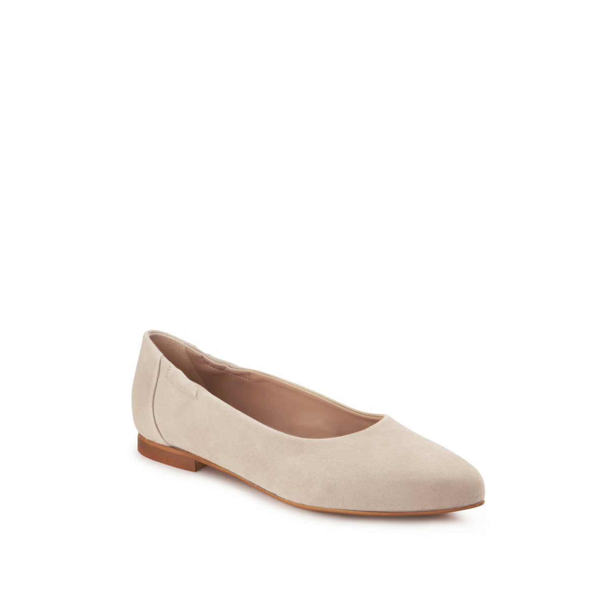 Mara Suede Ballet Flat Extended Sizes
