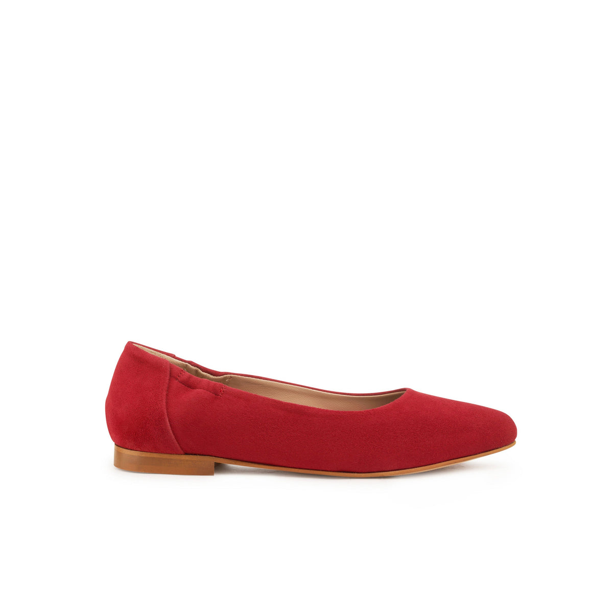 Mara Suede Ballet Flat Extended Sizes