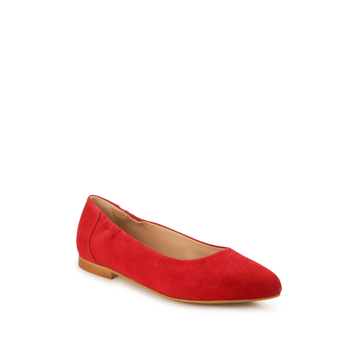 Mara Suede Ballet Flat Extended Sizes