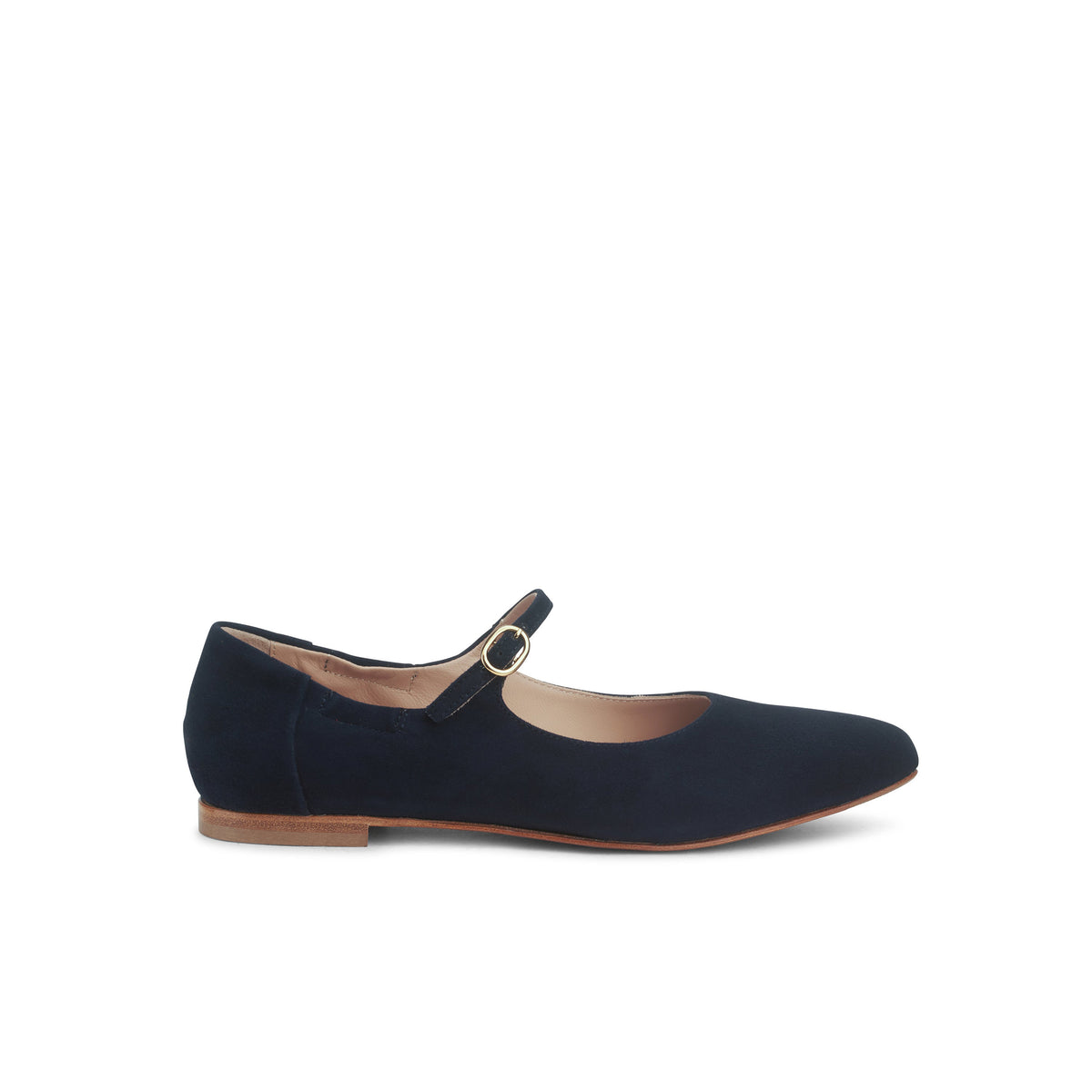 Melia Flexlite Flats Dark Blue - Last Chance