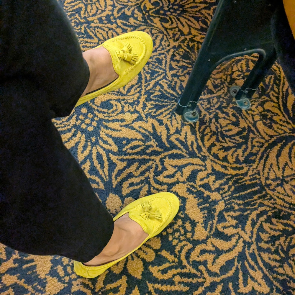 Lea Loafers Yellow - Last Chance