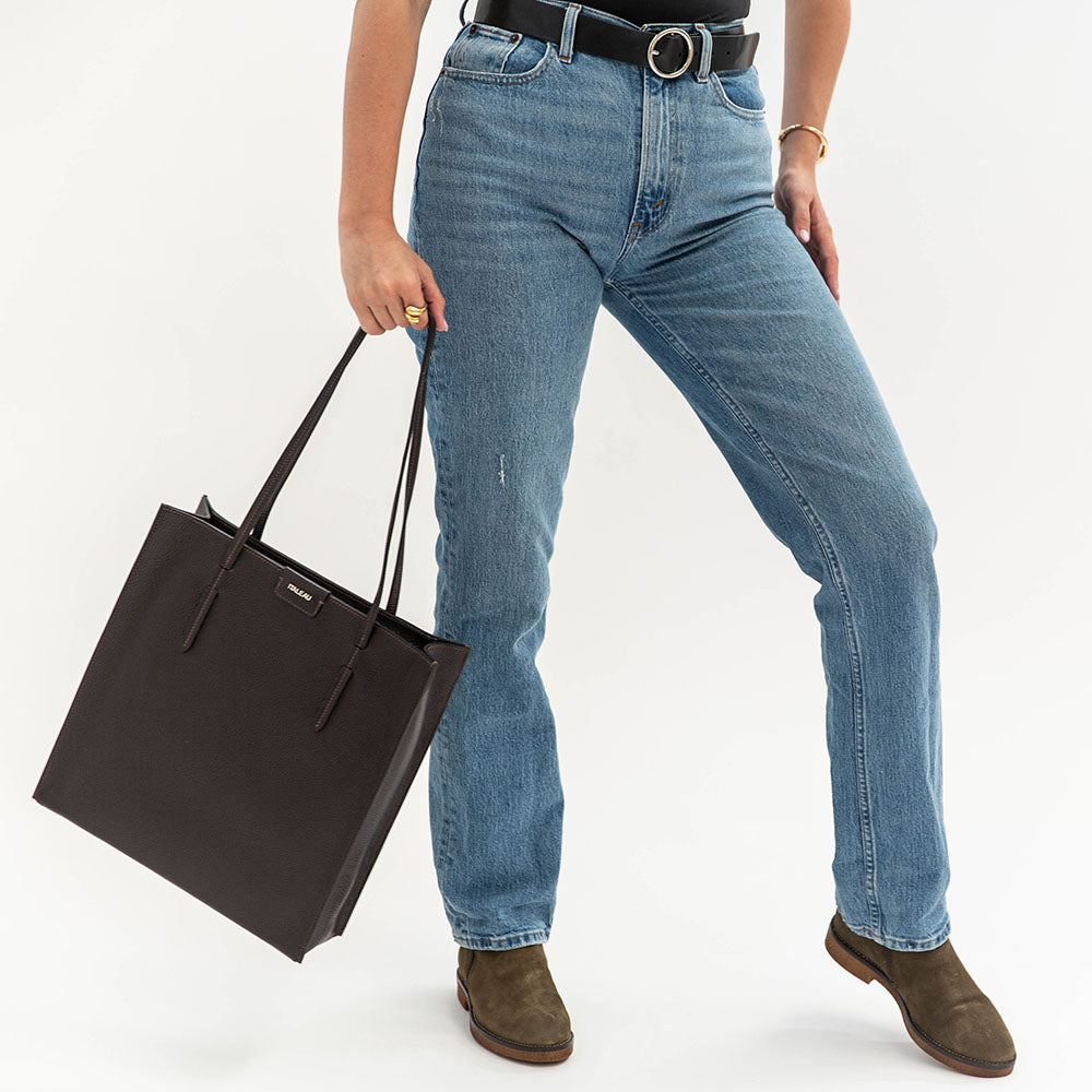 Olimpia Tote Dark Brown