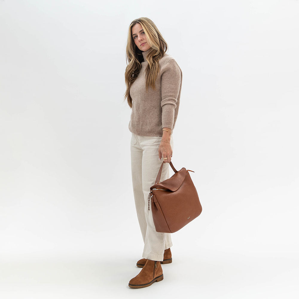 Orietta Satchel Cuoio