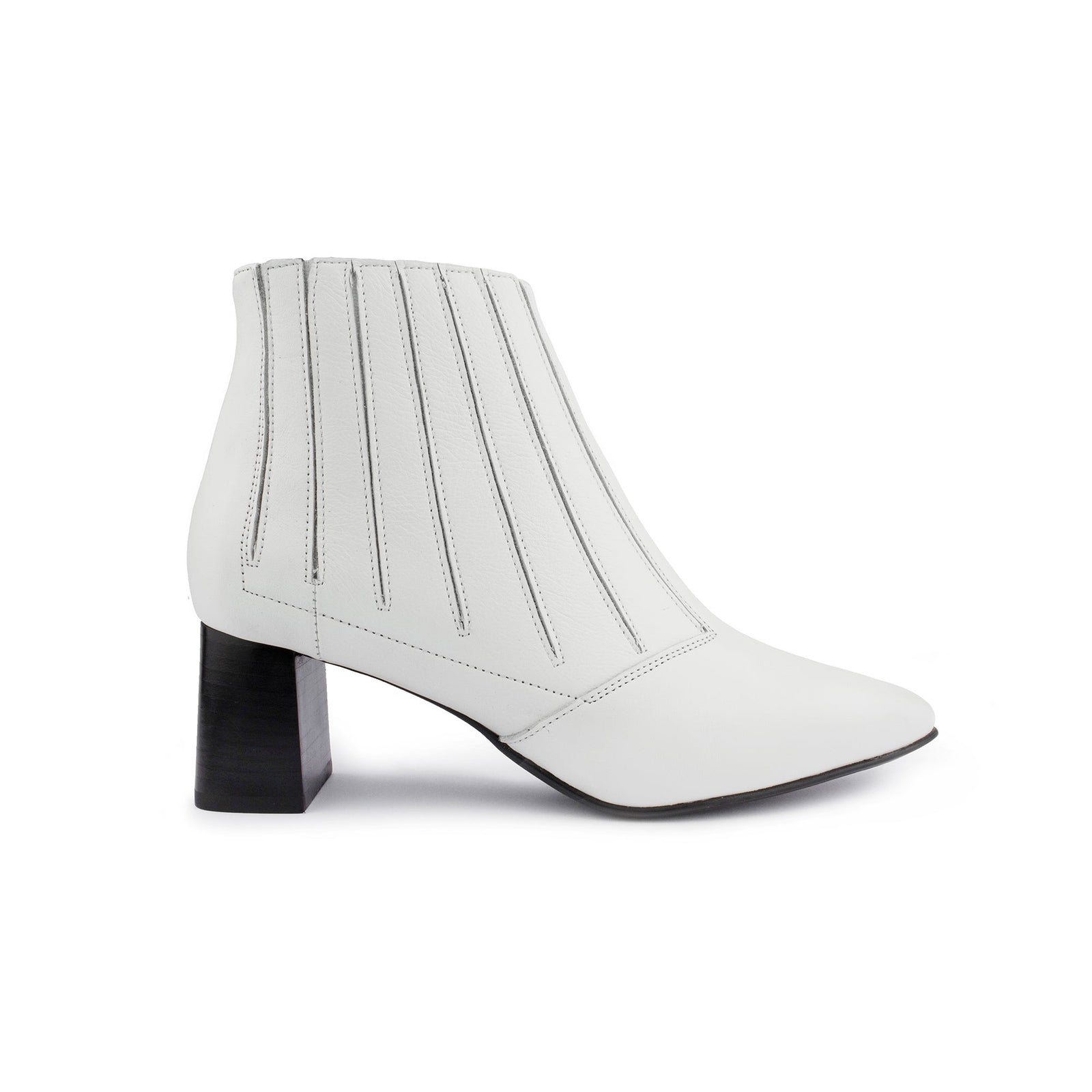 Waterproof Jane Booties Bianco - Last Chance