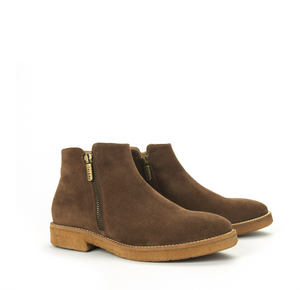 Foliana Ankle Boots Italian Suede Boots Italeau
