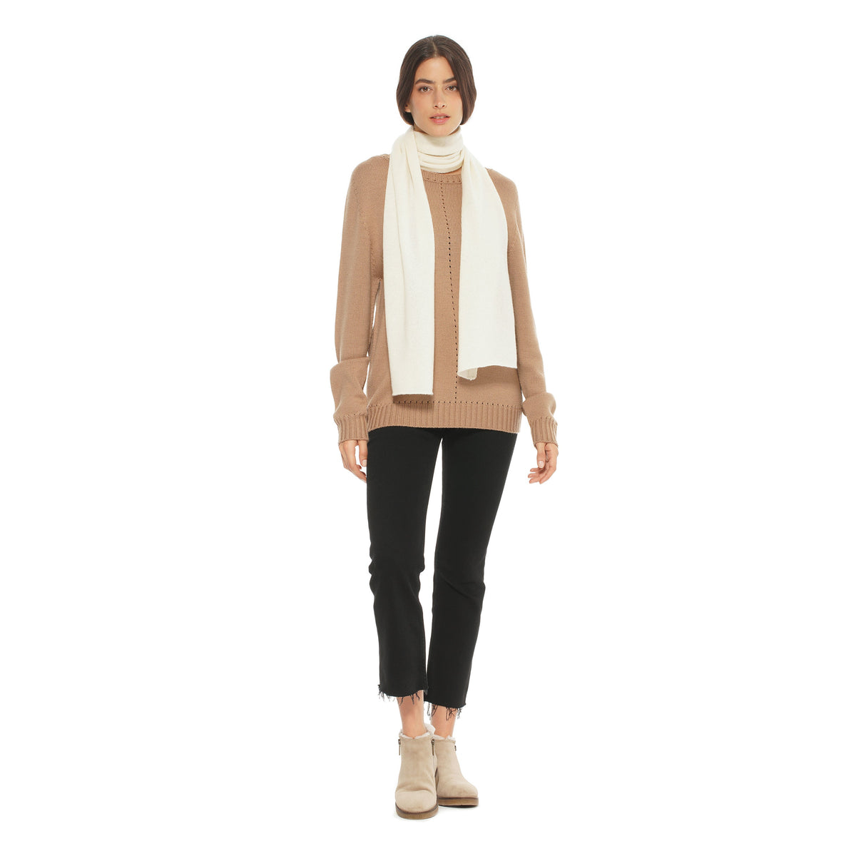 Pure Cashmere Maxi Scarf