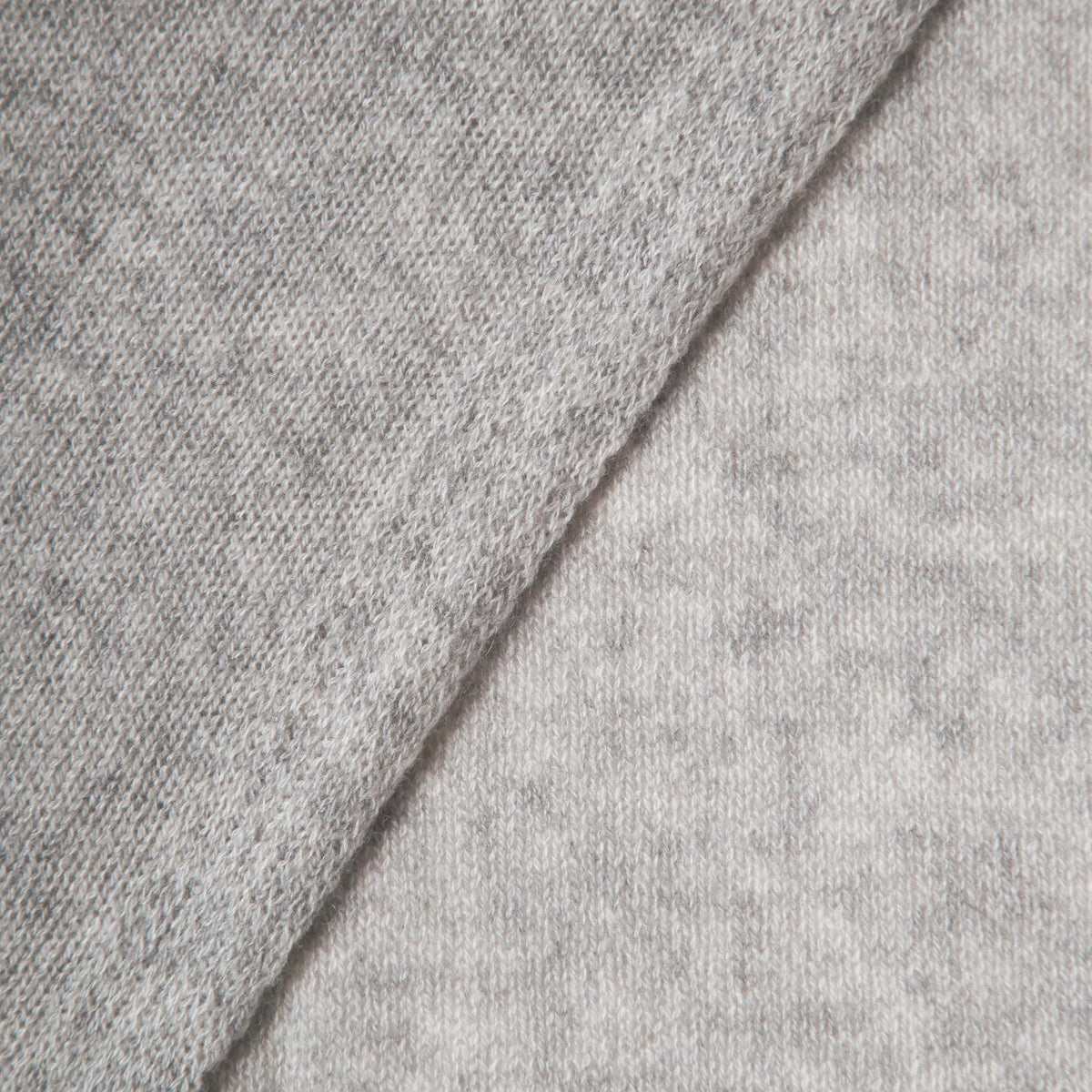 Pure Cashmere Plain Knit Scarf