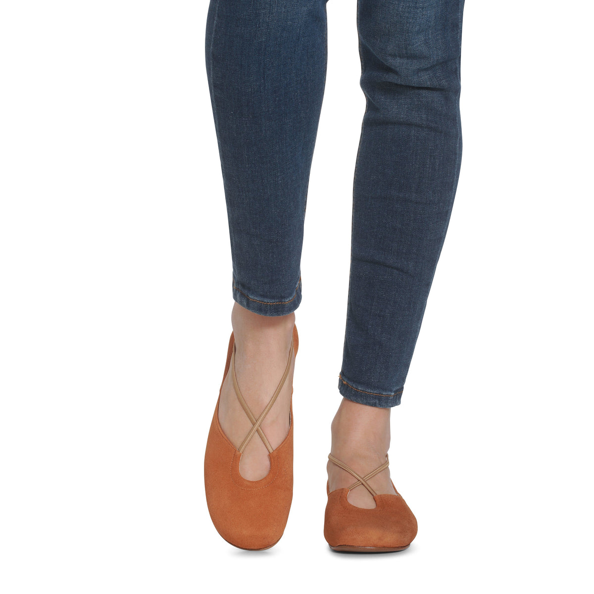 Bria Flexlite Flats Cuoio