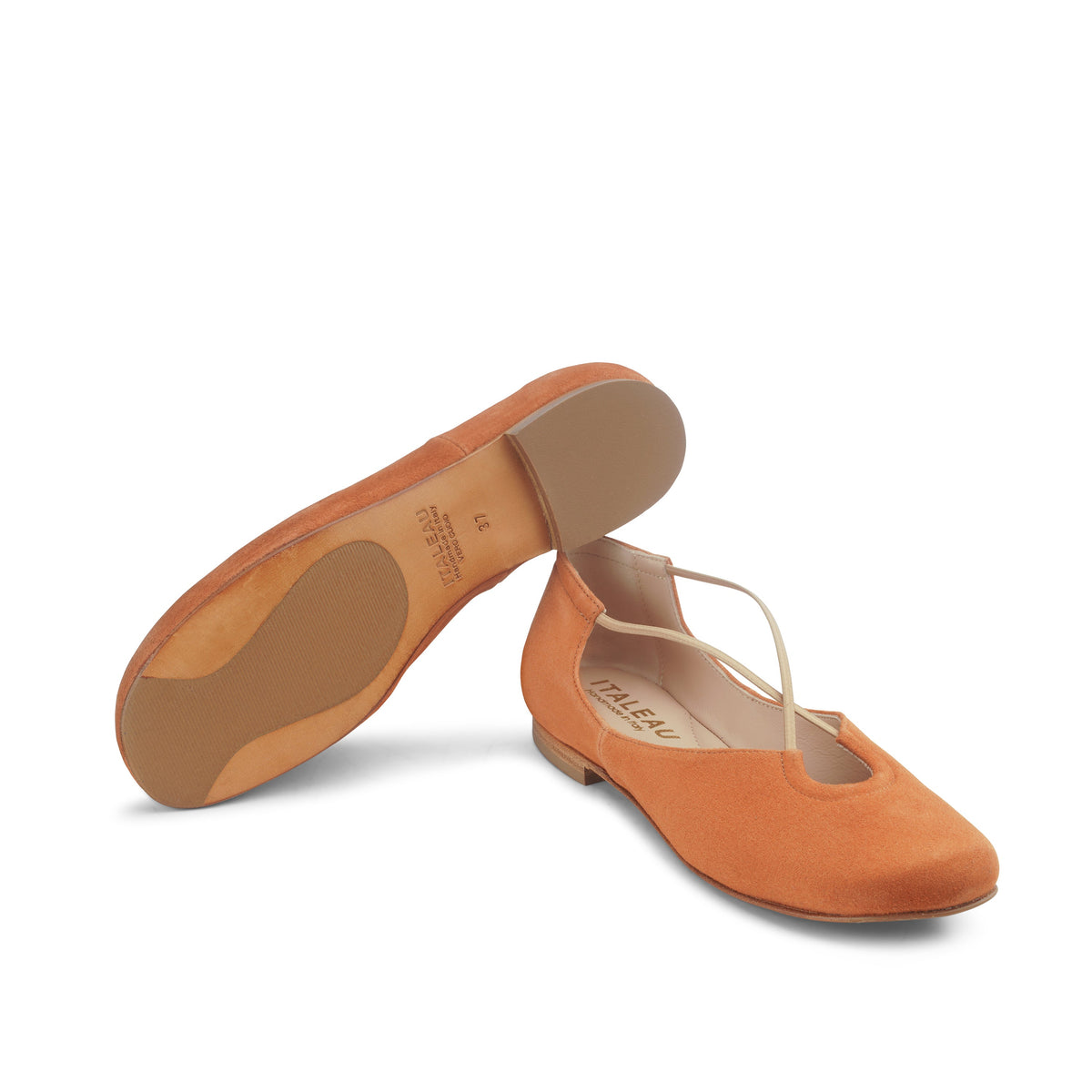 Bria Flexlite Flats Cuoio