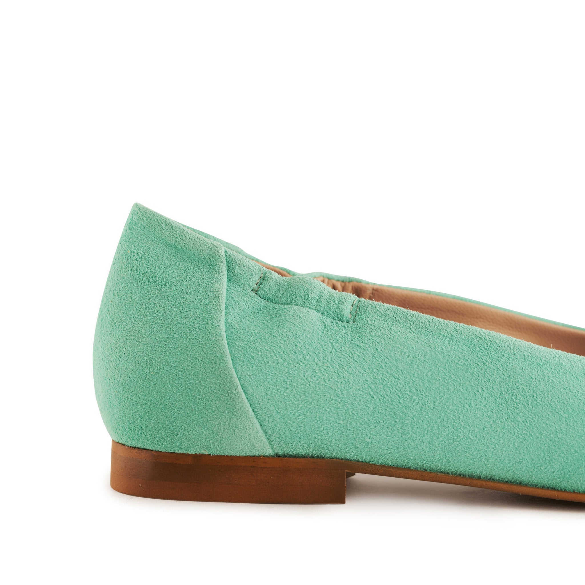 Italeau Mara Suede Ballet Flats Jade Italeau Mara Suede Ballet Flats Jade