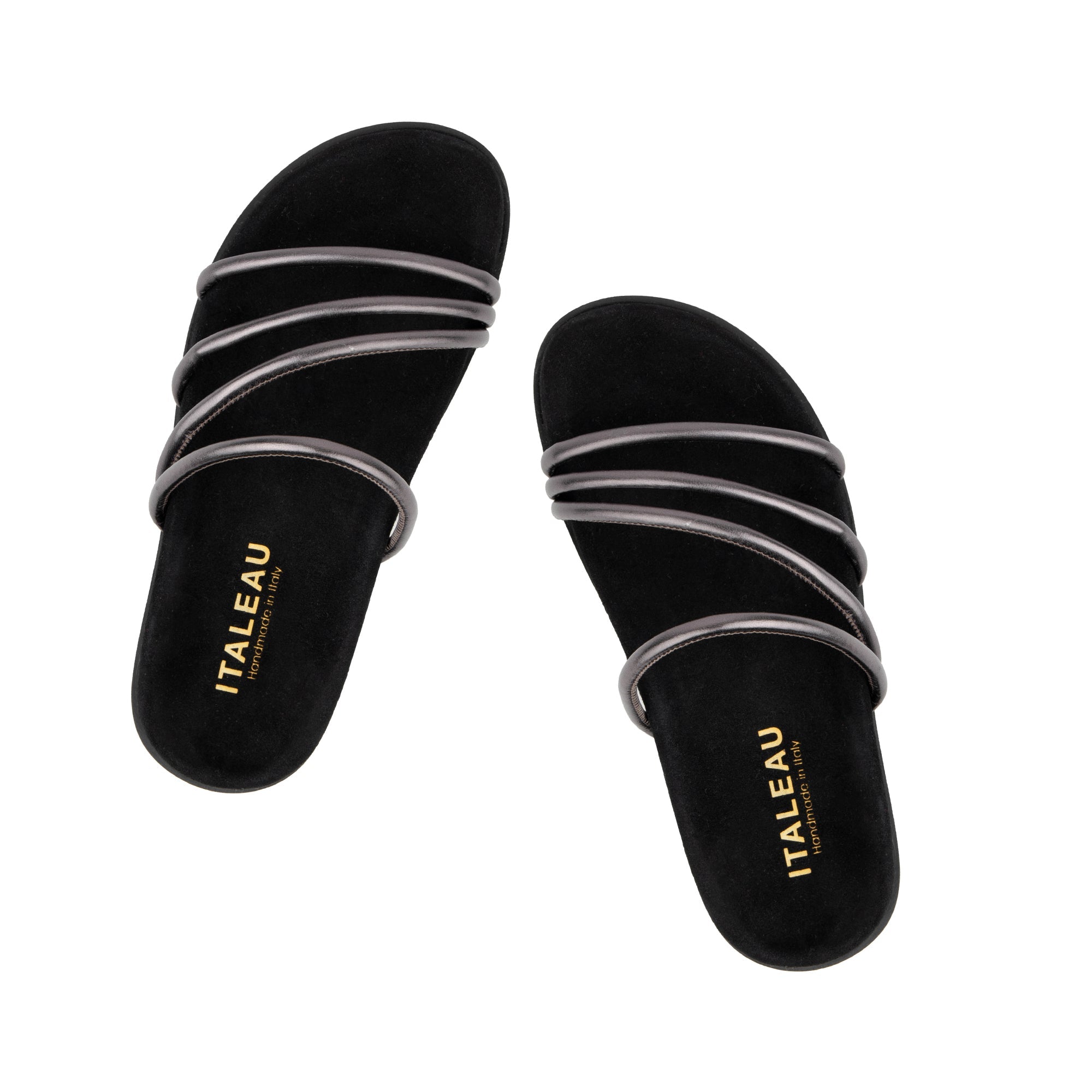 【PORTERNA】Dali strap sandals 275 Central Peppers Fisherman Sandal Titanio Leather