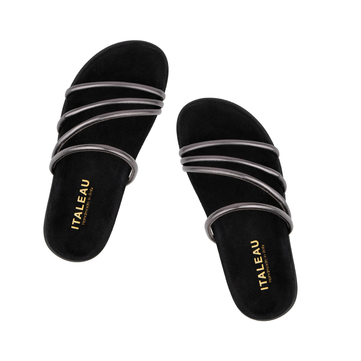 Italeau Milena slides are comfortable, stylish and handmade in Italy