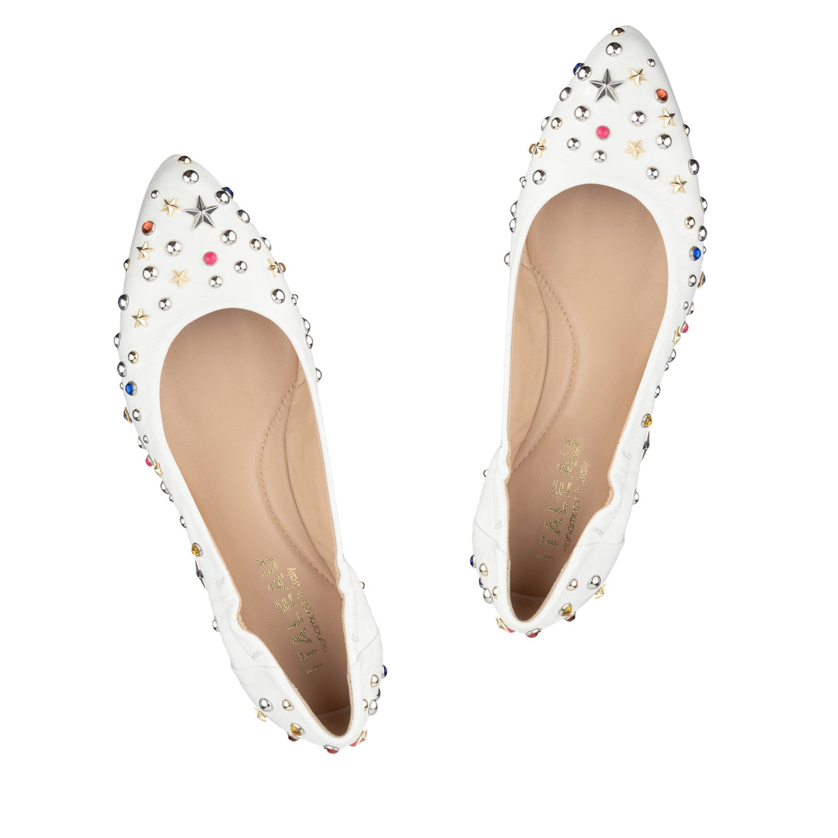 Mina Studded Flats - Last Chance