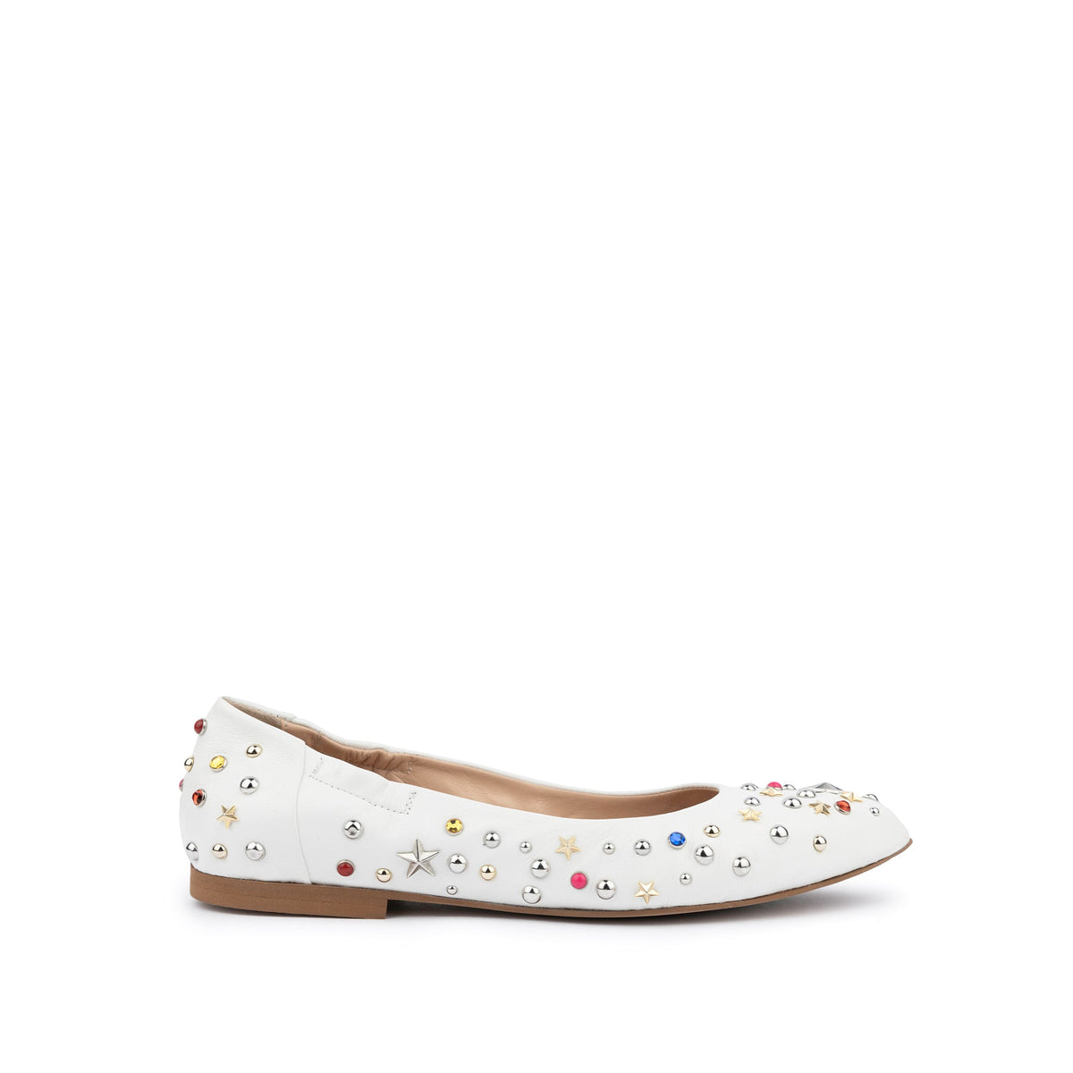 Mina Studded Flats - Last Chance