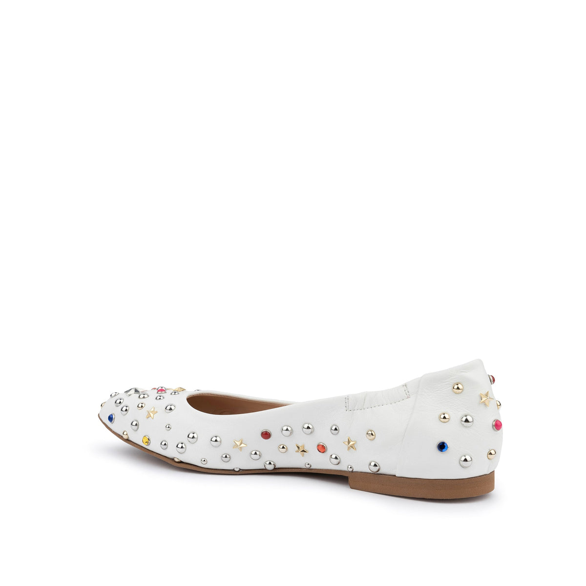 Mina Studded Flats - Last Chance