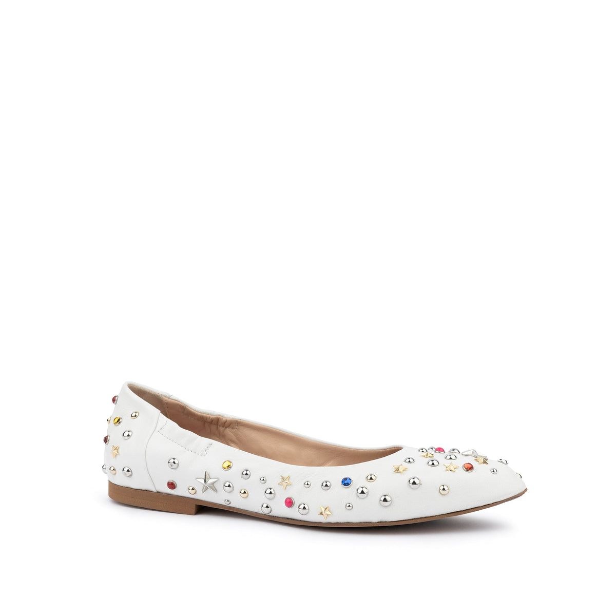 Mina Studded Flats - Last Chance