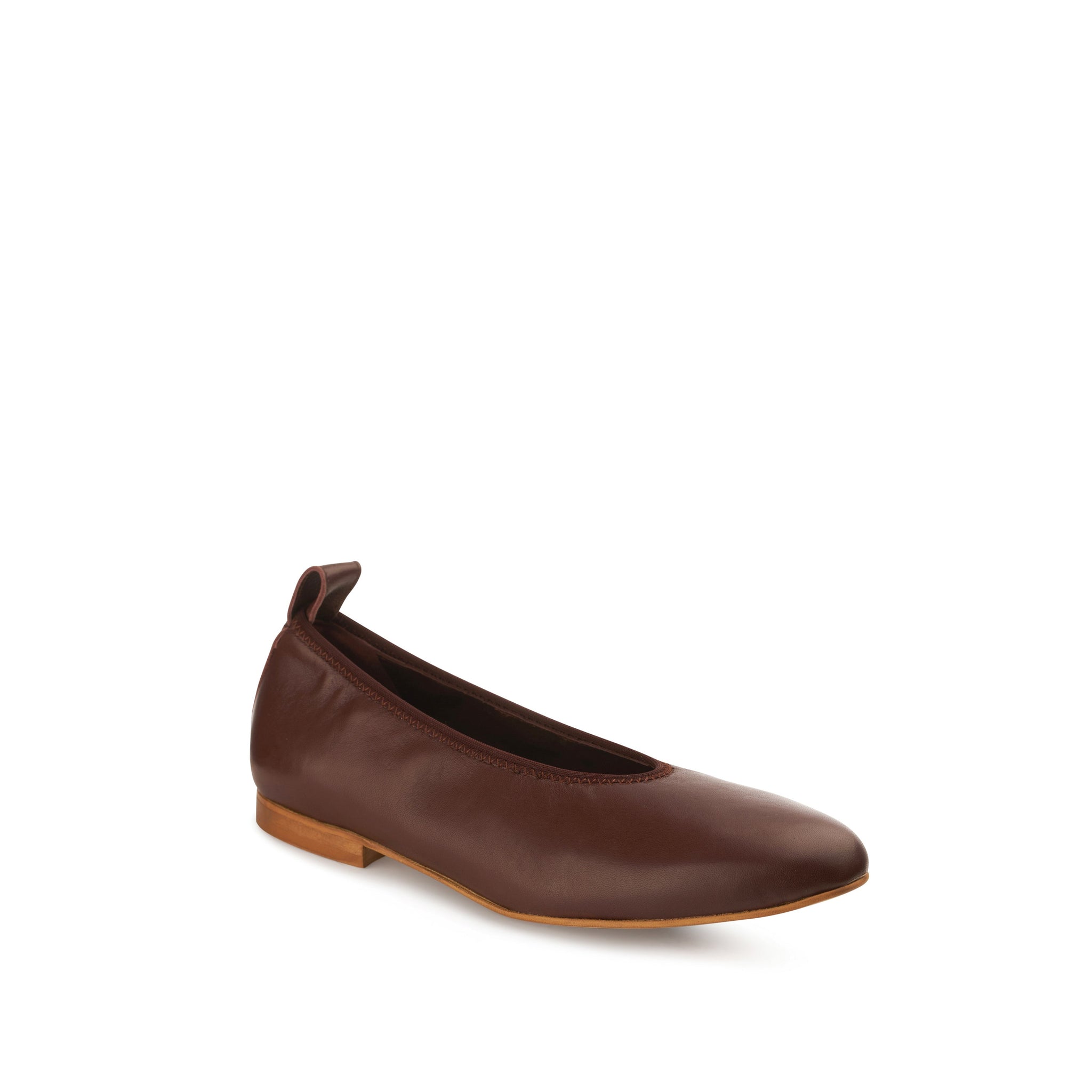 Valleria Flats | Womens Ballet Flats | Italian Leather Shoes Chocolate / 5 / 35.5 Valleria Flats | Womens Ballet Flats | Italian Leather Shoes Chocolate / 5 / 35.5